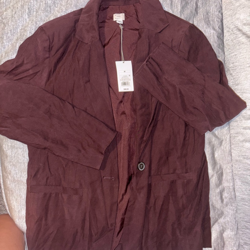 A New Day Maroon Jacket